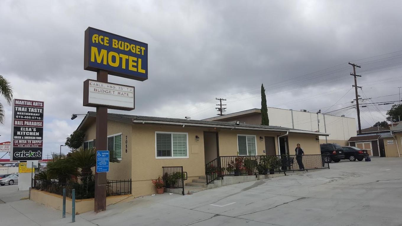 Ace Budget Motel Сан Диего Екстериор снимка